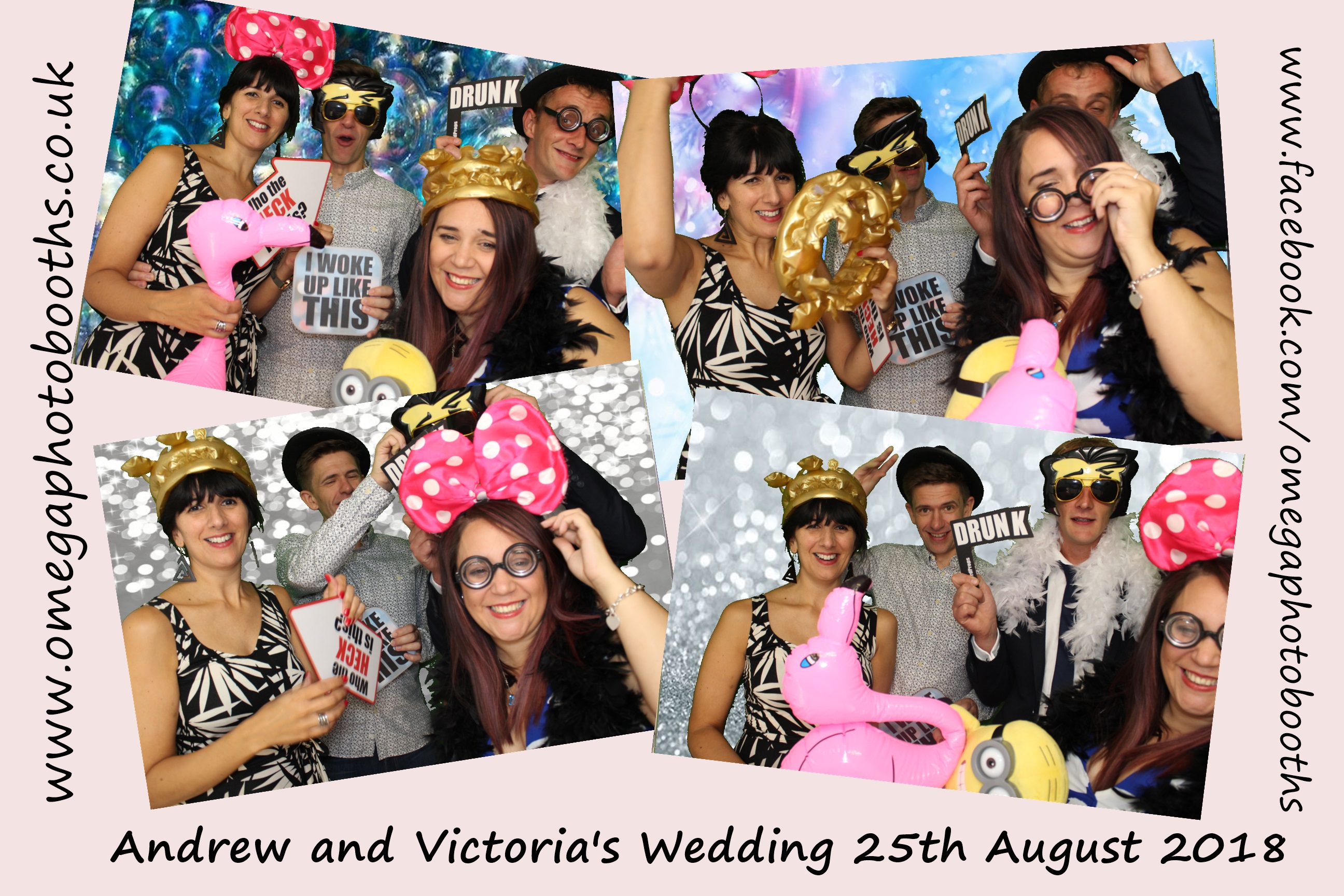 Andrew & Victoria's Wedding | View more photos from the event at gallery.omegaphotobooths.co.uk/u/Omega-Photobooths/Andrew-Victorias-Wedding
